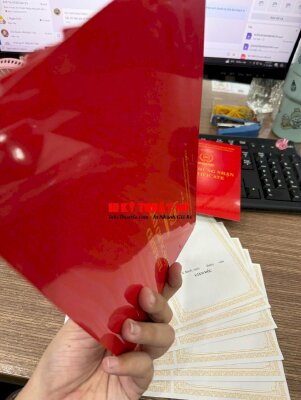 In phôi giấy chứng nhận certificate Hoàn thành chương trình tập huấn cho công ty, doanh nghiệp - INKTS3010