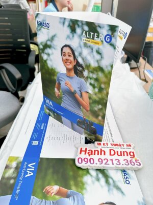 In brochure gấp 3 giới thiệu sản phẩm máy chạy bộ, in brochure offset - INKTS1610