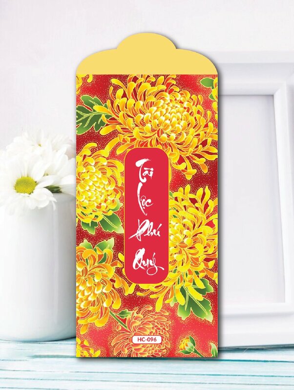 Giá in bao lì xì Tết Xuân Tài Lộc 2025 - Mã NH55 - INKTS2591