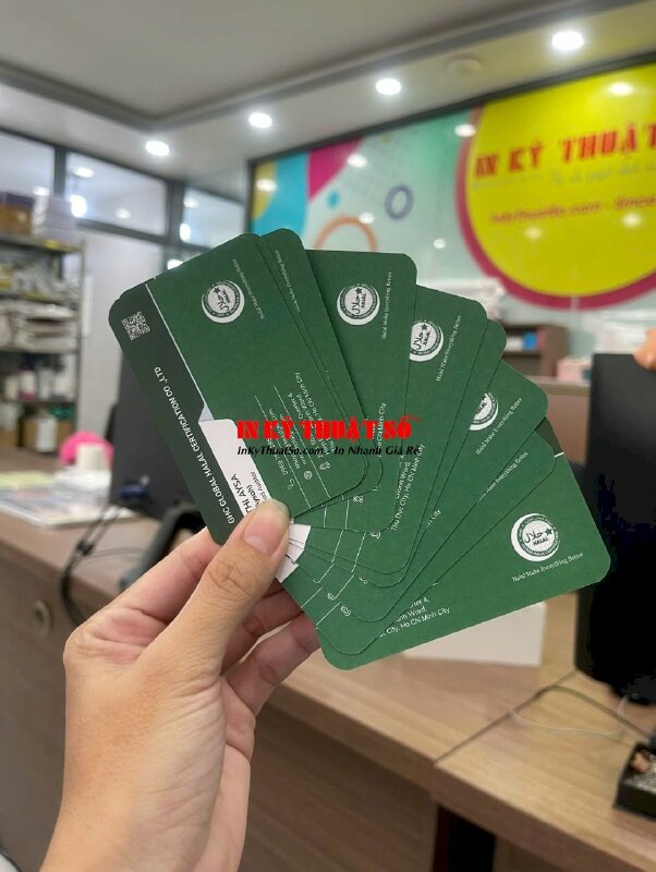 In thẻ Membership Card, thẻ thành viên câu lạc bộ Golf doanh nhân - INKTS1867